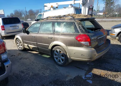2008 Subaru Outback 2.5I/2.5I L.l. Bean Edition из США, поврежденный, VIN 4S4BP61CX87332123